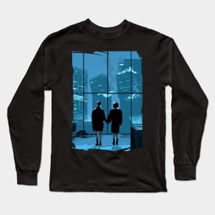 Fight Club Last Scene Long Sleeve T-Shirt